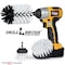 Drill Brush Power Scrubber By Useful Products 5 in W 7 in L Brush, White W-S-42J-QC-DB - alternate 4